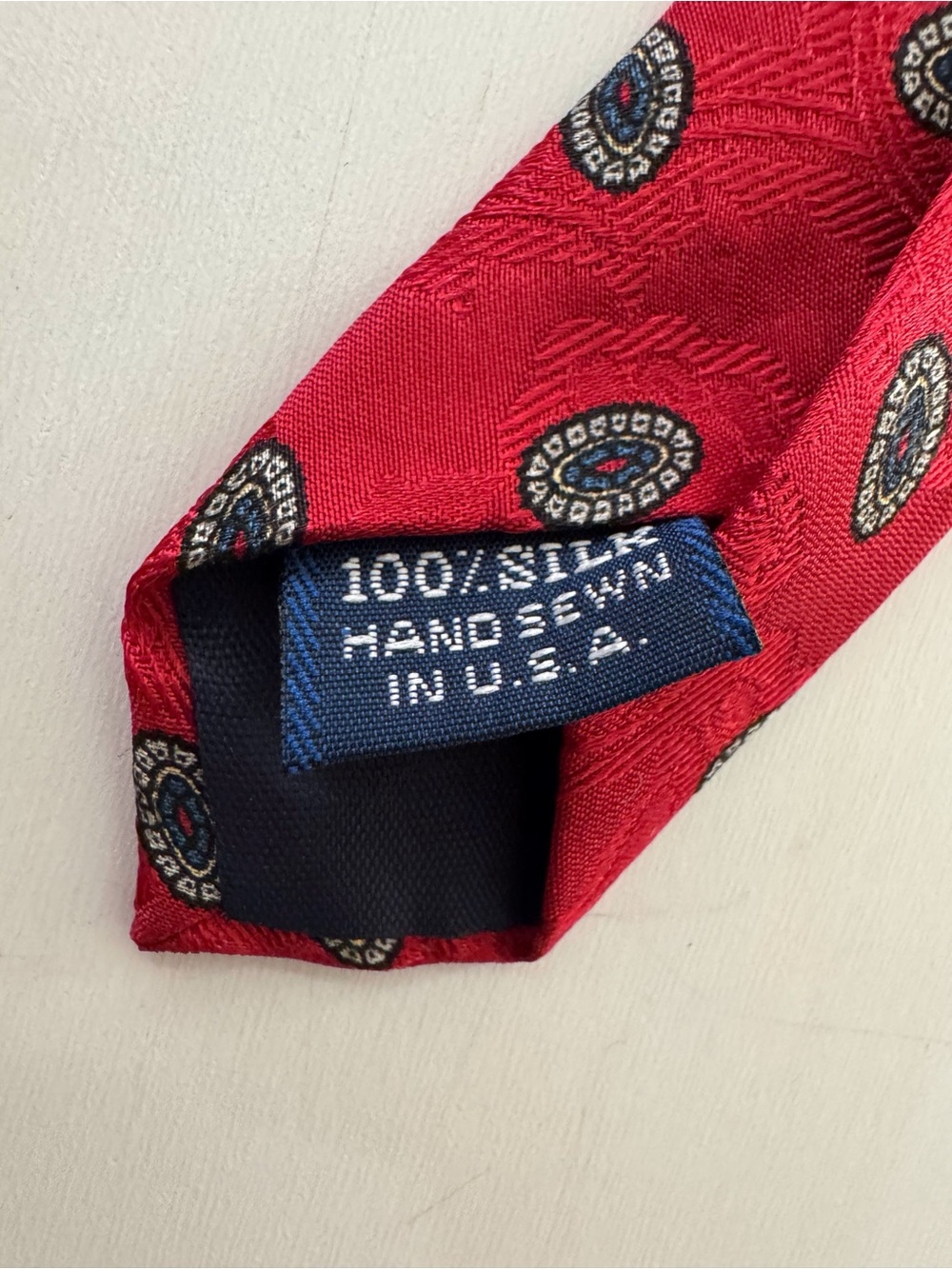Vintage Robert Vance Ltd. Silk Tie - Picture 5 of 5